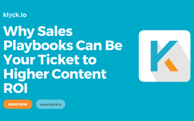 Why Sales Playbooks Can Be Your Ticket to Higher Content ROI