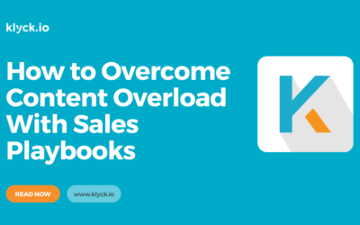 How to Overcome Content Overload with Sales Playbooks