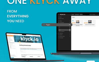 Elevating Sales Efficiency: Introducing the Powerful Integration of Klyck App + Pages