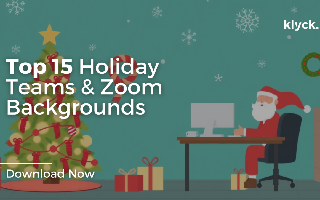 Top 15 Holiday Teams & Zoom Backgrounds