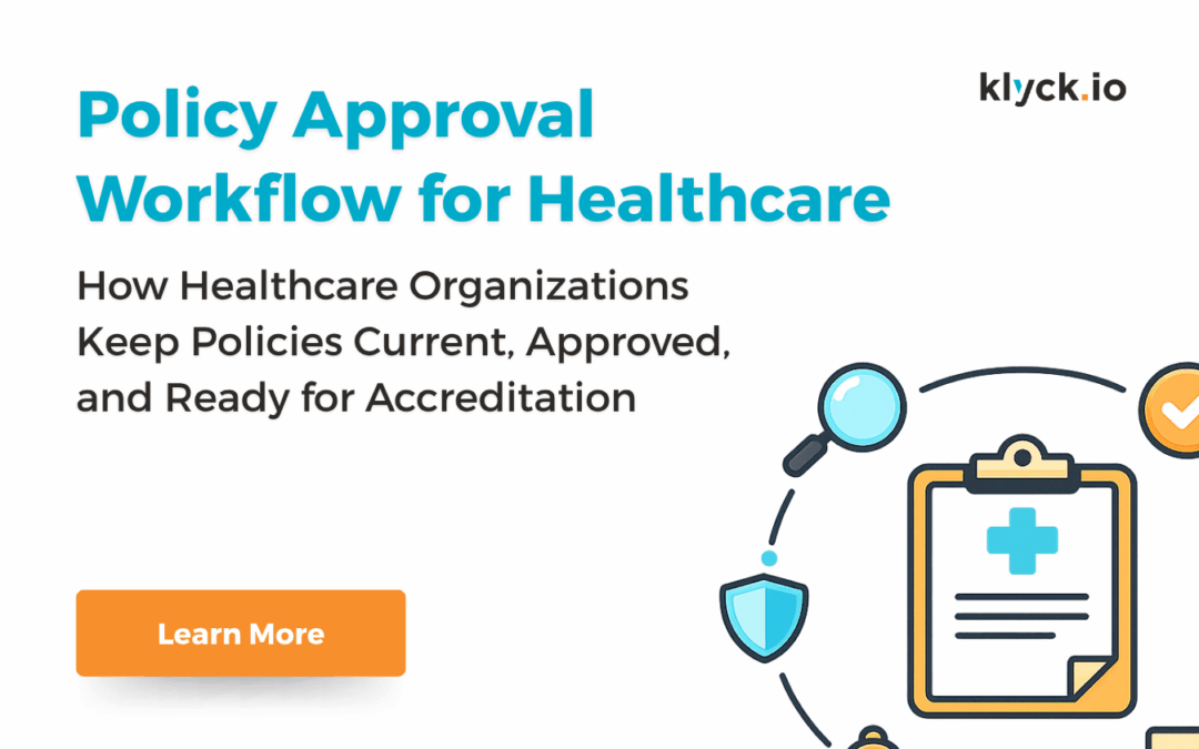 Policy Approval Workflow for Healthcare