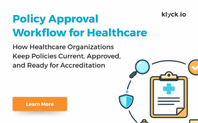 Policy Approval Workflow for Healthcare