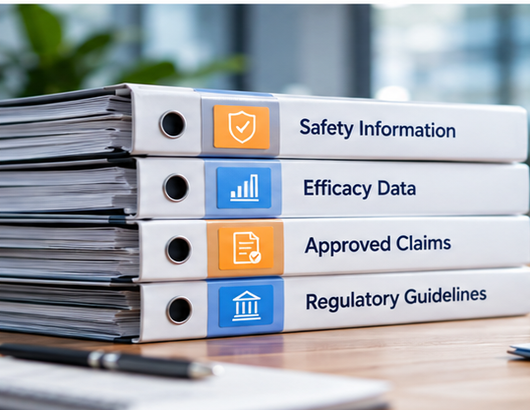 Binders of regulated pharmaceutical documents